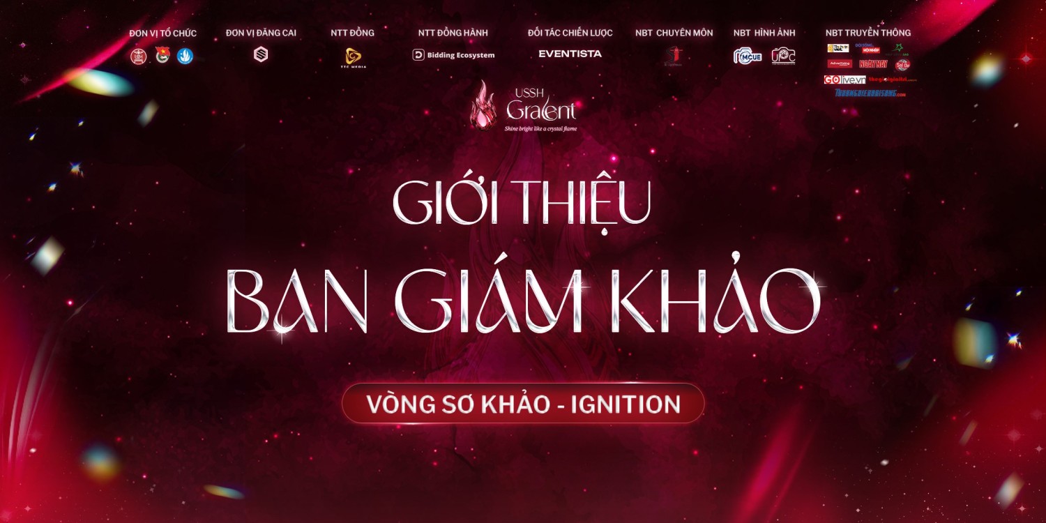 GIỚI THIỆU BAN GIÁM KHẢO VÒNG SƠ KHẢO