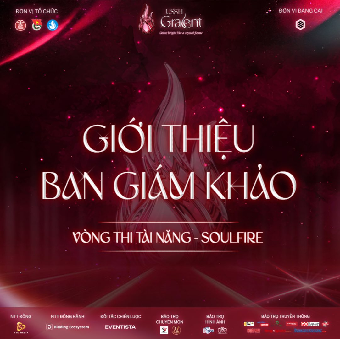 [USSH GRALENT] GIỚI THIỆU BAN GIÁM KHẢO VÒNG TÀI NĂNG - SOULFIRE
